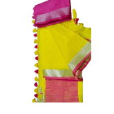 Khadi Linen Saree M J HANDLOOM